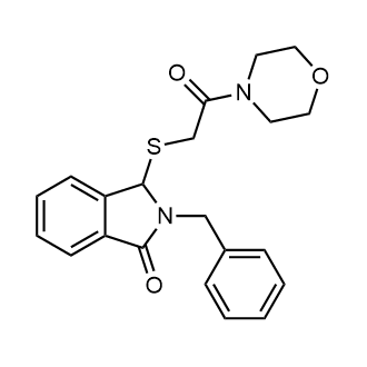 2-Benzyl-3-((2-morpholino-2-oxoethyl)thio)isoindolin-1-one|CS-0549298