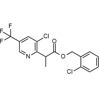 2-Chlorobenzyl 2-(3-chloro-5-(trifluoromethyl)pyridin-2-yl)propanoate|CS-0549326