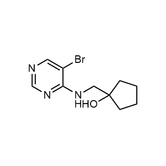 1-(((5-Bromopyrimidin-4-yl)amino)methyl)cyclopentan-1-ol|CS-0549332