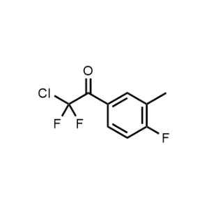 2-Chloro-2,2-difluoro-1-(4-fluoro-3-methylphenyl)ethan-1-one|CS-0549349