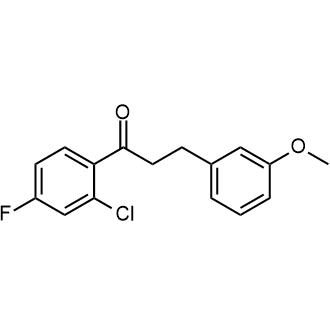 1-(2-Chloro-4-fluorophenyl)-3-(3-methoxyphenyl)propan-1-one|CS-0549367