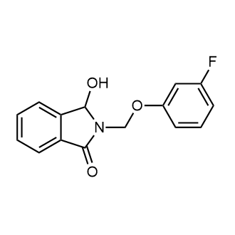 2-((3-Fluorophenoxy)methyl)-3-hydroxyisoindolin-1-one|CS-0549455