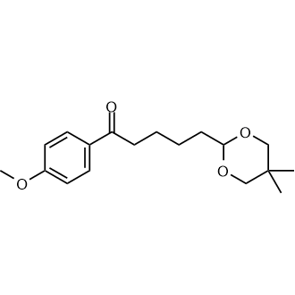 5-(5,5-Dimethyl-1,3-dioxan-2-yl)-1-(4-methoxyphenyl)pentan-1-one|CS-0549464