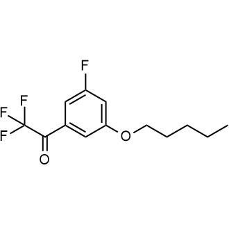 2,2,2-Trifluoro-1-(3-fluoro-5-(pentyloxy)phenyl)ethan-1-one|CS-0549509