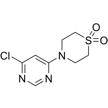 4-(6-Chloropyrimidin-4-yl)thiomorpholine 1,1-dioxide|CS-0549535