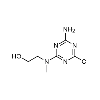 2-((4-Amino-6-chloro-1,3,5-triazin-2-yl)(methyl)amino)ethan-1-ol|CS-0549536