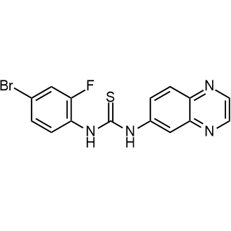 1-(4-Bromo-2-fluorophenyl)-3-(quinoxalin-6-yl)thiourea|CS-0549563