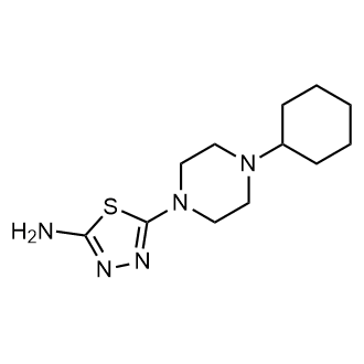 5-(4-Cyclohexylpiperazin-1-yl)-1,3,4-thiadiazol-2-amine|CS-0549680