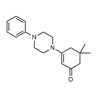 5,5-Dimethyl-3-(4-phenylpiperazin-1-yl)cyclohex-2-en-1-one|CS-0549689
