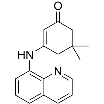 5,5-Dimethyl-3-(quinolin-8-ylamino)cyclohex-2-en-1-one|CS-0549740