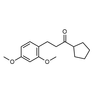 1-Cyclopentyl-3-(2,4-dimethoxyphenyl)propan-1-one|CS-0549787