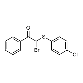 2-Bromo-2-((4-chlorophenyl)thio)-1-phenylethan-1-one|CS-0549788