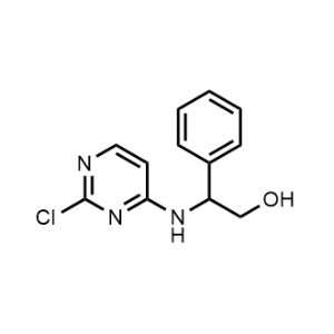 2-((2-Chloropyrimidin-4-yl)amino)-2-phenylethan-1-ol|CS-0549799