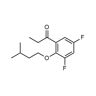 1-(3,5-Difluoro-2-(isopentyloxy)phenyl)propan-1-one|CS-0549803