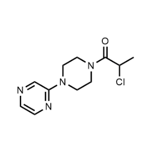 2-Chloro-1-(4-(pyrazin-2-yl)piperazin-1-yl)propan-1-one|CS-0549831