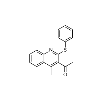 400076-25-7 | 1-(4-Methyl-2-(phenylthio)quinolin-3-yl)ethan-1-one ...