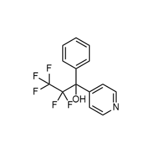 2,2,3,3,3-Pentafluoro-1-phenyl-1-(pyridin-4-yl)propan-1-ol|CS-0549943