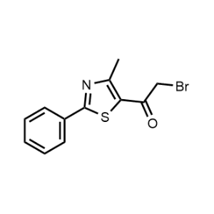2-Bromo-1-(4-methyl-2-phenylthiazol-5-yl)ethan-1-one|CS-0549945