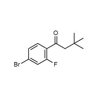 1-(4-Bromo-2-fluorophenyl)-3,3-dimethylbutan-1-one|CS-0549953