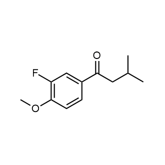 1-(3-Fluoro-4-methoxyphenyl)-3-methylbutan-1-one|CS-0549998