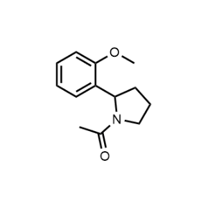 1-(2-(2-Methoxyphenyl)pyrrolidin-1-yl)ethan-1-one|CS-0550012