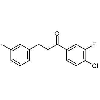 1-(4-Chloro-3-fluorophenyl)-3-(m-tolyl)propan-1-one|CS-0550046