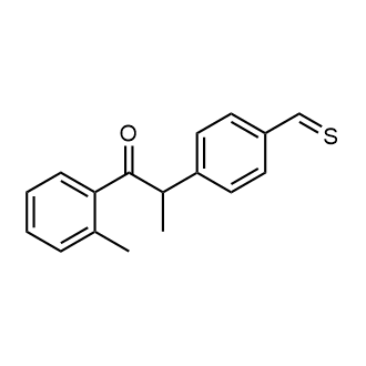 4-(1-Oxo-1-(o-tolyl)propan-2-yl)benzothialdehyde|CS-0550048