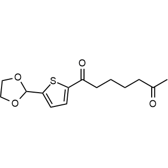 1-(5-(1,3-Dioxolan-2-yl)thiophen-2-yl)heptane-1,6-dione|CS-0550059
