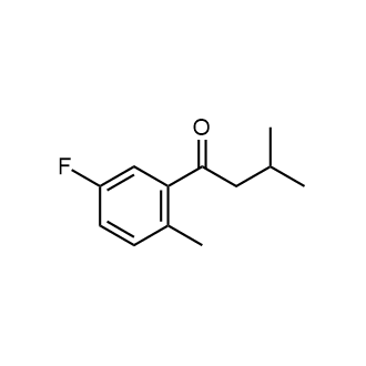 1-(5-Fluoro-2-methylphenyl)-3-methylbutan-1-one|CS-0550139