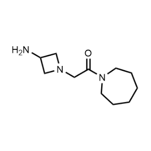 2-(3-Aminoazetidin-1-yl)-1-(azepan-1-yl)ethan-1-one|CS-0550244