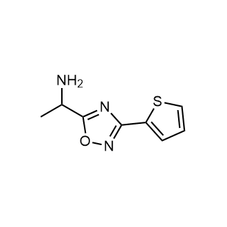1-(3-(Thiophen-2-yl)-1,2,4-oxadiazol-5-yl)ethan-1-amine|CS-0550257