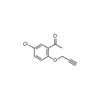 1-(5-Chloro-2-(prop-2-yn-1-yloxy)phenyl)ethan-1-one|CS-0550270