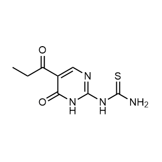 1-(6-Oxo-5-propionyl-1,6-dihydropyrimidin-2-yl)thiourea|CS-0550313