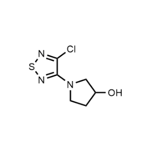 1-(4-Chloro-1,2,5-thiadiazol-3-yl)pyrrolidin-3-ol|CS-0550348