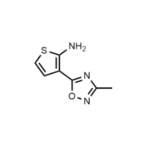 3-(3-Methyl-1,2,4-oxadiazol-5-yl)thiophen-2-amine|CS-0550365