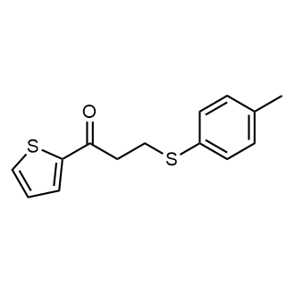 1-(Thiophen-2-yl)-3-(p-tolylthio)propan-1-one|CS-0550390