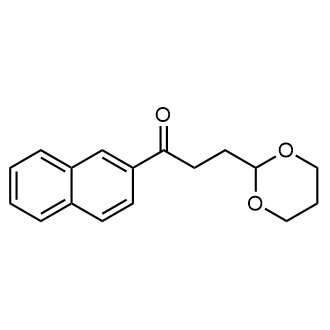 3-(1,3-Dioxan-2-yl)-1-(naphthalen-2-yl)propan-1-one|CS-0550490