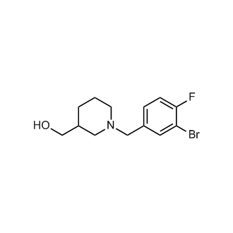 (1-(3-Bromo-4-fluorobenzyl)piperidin-3-yl)methanol|CS-0550517