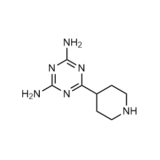 6-(Piperidin-4-yl)-1,3,5-triazine-2,4-diamine|CS-0550855