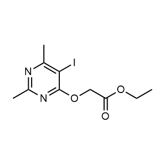 Ethyl 2-((5-iodo-2,6-dimethylpyrimidin-4-yl)oxy)acetate|CS-0550945
