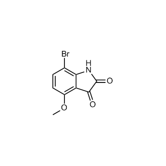 7-Bromo-4-methoxyindoline-2,3-dione|CS-0551063