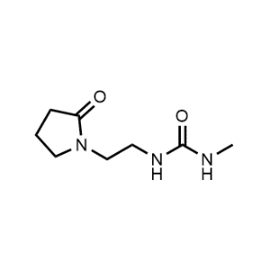 1-Methyl-3-(2-(2-oxopyrrolidin-1-yl)ethyl)urea|CS-0551068