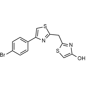 2-((4-(4-Bromophenyl)thiazol-2-yl)methyl)thiazol-4-ol|CS-0551070