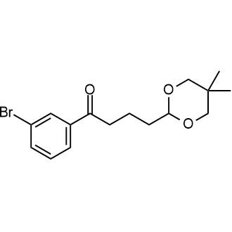 1-(3-Bromophenyl)-4-(5,5-dimethyl-1,3-dioxan-2-yl)butan-1-one|CS-0551089