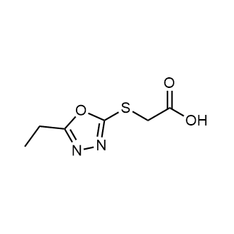 2-((5-Ethyl-1,3,4-oxadiazol-2-yl)thio)acetic acid|CS-0551362