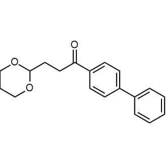 1-([1,1'-Biphenyl]-4-yl)-3-(1,3-dioxan-2-yl)propan-1-one|CS-0551435