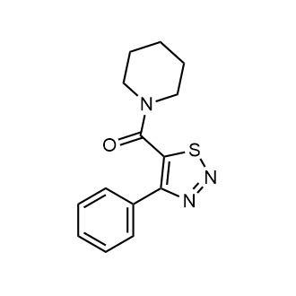 (4-Phenyl-1,2,3-thiadiazol-5-yl)(piperidin-1-yl)methanone|CS-0551497