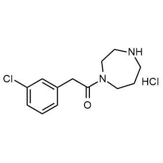 2-(3-Chlorophenyl)-1-(1,4-diazepan-1-yl)ethan-1-one hydrochloride|CS-0551504