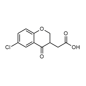 2-(6-Chloro-4-oxochroman-3-yl)acetic acid|CS-0551512