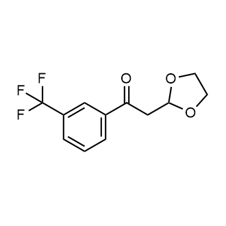 2-(1,3-Dioxolan-2-yl)-1-(3-(trifluoromethyl)phenyl)ethan-1-one|CS-0551514